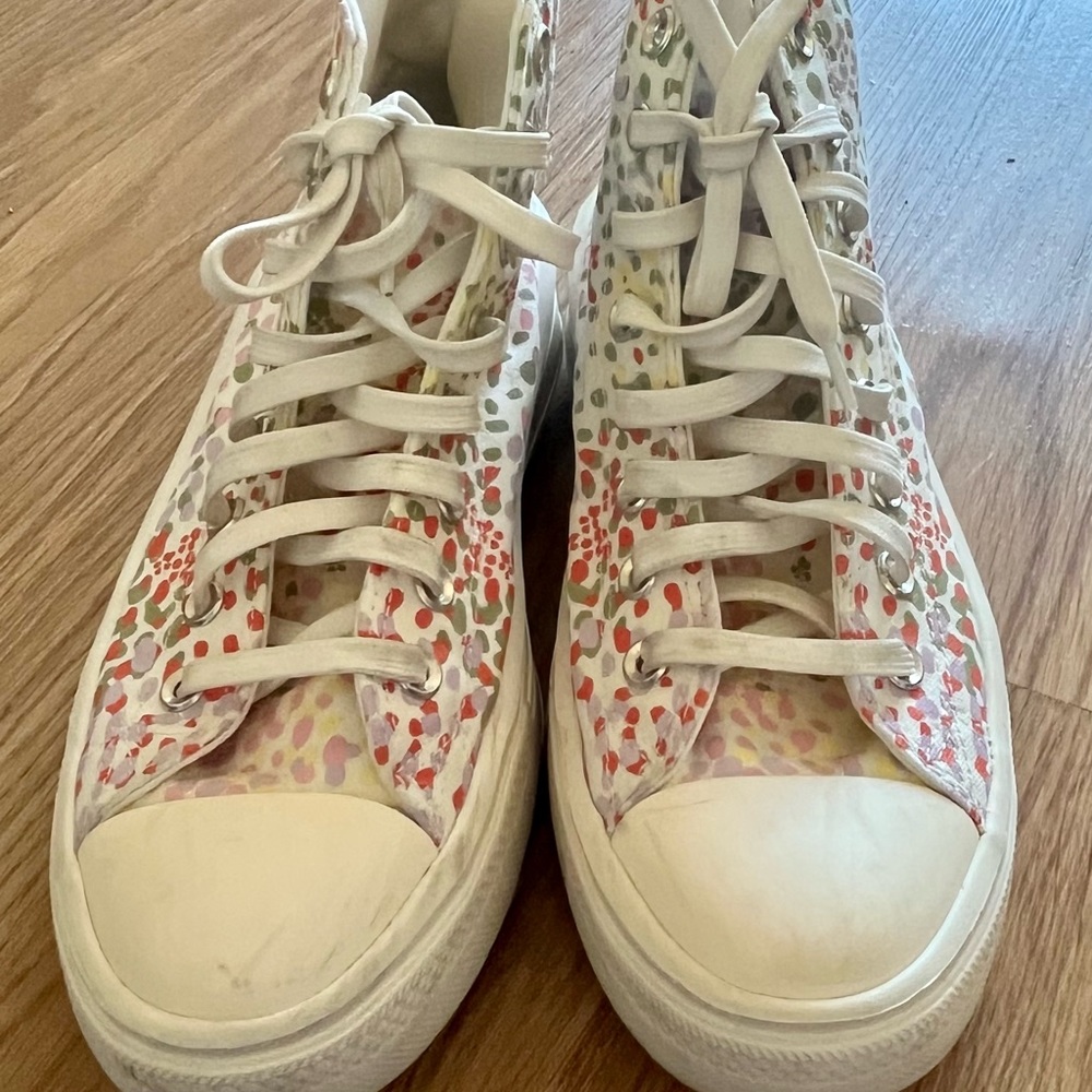 Converse Chuck Taylor All Star Move Platform Floral High-top shoes (US Wo: 10.5